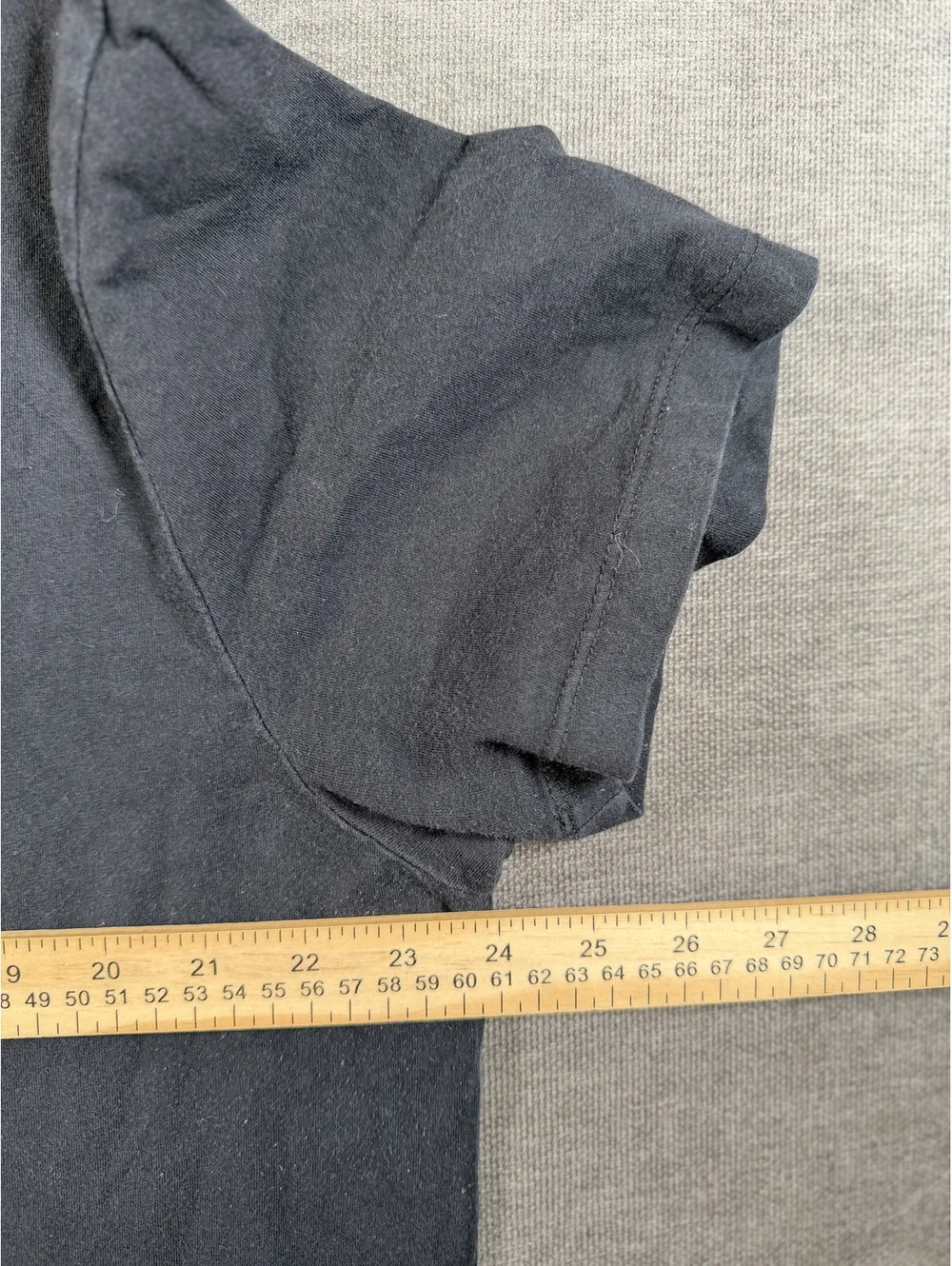 True Religion Brand Jeans Black Cotton Graphic T-Shirt Size 2XL